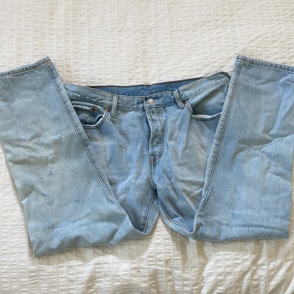 EUC Levis 501 CT jeans for women Size 32 x 32 - Picture 2 of 14